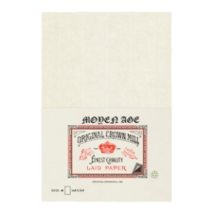 Original Crown Mill Classic Laid Deckle Edge Sheets 40PK 